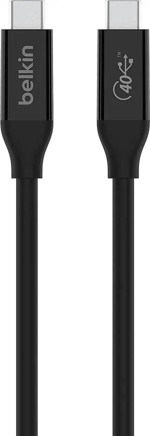 USB 4 Cable 2.6ft (0.8m) USB IF Certified with Power Delivery up to 100W 40 Gbps Data Transfer Speed and Backwards Compatible with Thunderbolt 3 USB 3.2 and More