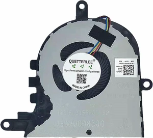 Replacement New CPU Cooling Fan for Dell Latitude 3590 L3590 E3590 Inspiron 15 5570 5575 5770 3585 17-3780 3793 5770 Vostro 3580 3590 3591 3593 Series 0FX0M0 DC28000K9D0 DFS1503055P0T FK3A Replacement New CPU Cooling Fan for Dell Latitude 3590 L3590 E3590 Inspiron 15 5570 5575 5770 3585 17-3780 3793 5770 Vostro 3580 3590 3591 3593 Series 0FX0M0 DC28000K9D0 DFS1503055P0T FK3A
