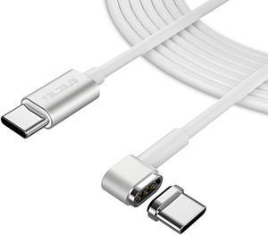 Elecjet Magnetic USB C to C Charging Cable for MacBook Pro Air iPad Pro 87W PD Fast Charger for iPhone 15 Pro Max  Galaxy S23 Ultra Pixel 8 7 Pro Moto G  XPS Type C Device 6.6ft