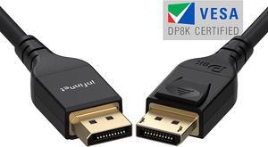 8K DisplayPort 1.4 Cable - 2m (6 feet), HBR3, HDR, VESA Certified, Supports 4K@160Hz, 144Hz, 1080p@390Hz