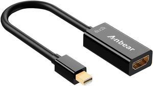 Mini Display Port to HDMI 4K@30HZ Gold Plated Mini Displayport(Thunderbolt Port) to HDMI Converter Adapter 4Kx2K for Mac BookMac Book air iMac and More with MDP