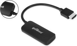 HDMI 2.0 to USB C Converter (HDMI System to USB Type C Monitor)  4K @60Hz HDCP 2.2 2-ch Stereo Audio USB-Powered - Not Compatible with Apple Studio Display LG Ultrafine (HDMIUSBC)