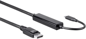 Monoprice 124443 USB 3.1 Type-C to DisplayPort Active Cable 4K@60Hz, 3', Black Monoprice 124443 USB 3.1 Type-C to DisplayPort Active Cable 4K@60Hz, 3', Black