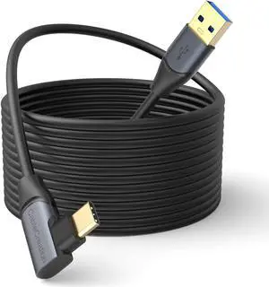 Quest 2 Link Cable 16 FT USB 3.1 to USB C Cable 5 Gbps Quest Link Cable VR Compatible with Oculus Quest 2 Virtual Reality Headsets Gaming PC 5 Meters