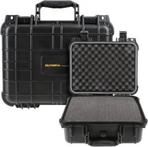 Olympia 13.47 Waterproof Hard Case with DIY Customizable Foam Fit use of Gear Equiment Camera and so on