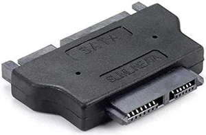 Slimline SATA Adapter Serial ATA 7+15 22pin Male to Slim 7+6 13pin Female Adapter for Desktop Laptop HDD CD-ROM Hard Disk Drive Slimline SATA Adapter Serial ATA 7+15 22pin Male to Slim 7+6 13pin Female Adapter for Desktop Laptop HDD CD-ROM Hard Disk Drive