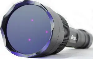 V3 365nm Black Light UV Flashlight  High Definition Ultraviolet - HIgh Power and Long Range Professional Grade Beam Best for Professional/Commercial Use  USA Stock