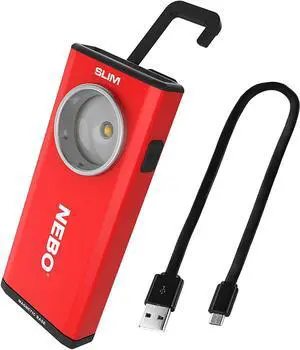 NEBO Slim Work Light, USB Rechargeable Bright Pocket Light with Clip