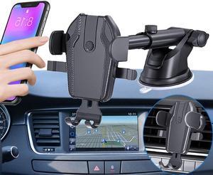 Phone Mount for Car  2022 New Yiujefda Car Phone Holder Mount for Car Air Vent Dashboard Windshield  Car Phone Mount for iPhone and Other Phone Cell Phone Holder Car Automobile Cradles