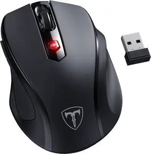 Wireless D-09 Computer Mouse USB Cordless Mice for Laptop Ergo Grips Lightspeed 5-Level 2400 DPI 16 Months Battery Portable for PC Mac Chromebook 6 Button Stormy Black Wireless D-09 Computer Mouse USB Cordless Mice for Laptop Ergo Grips Lightspeed 5-Level 2400 DPI 16 Months Battery Portable for PC Mac Chromebook 6 Button Stormy Black