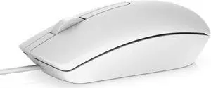 MS116 Optical USB Wired Mouse - White