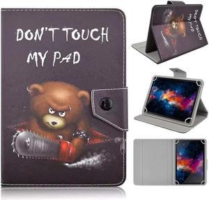 Universal 10.1 inch Tablet Case 10 inch Tablet Cover Magnetic Closure Travel Portable Protective Folio Leather Stand Shell Case for All Kinds of 9.6-10.5 inch Android/iOS/Windows Tablet #7