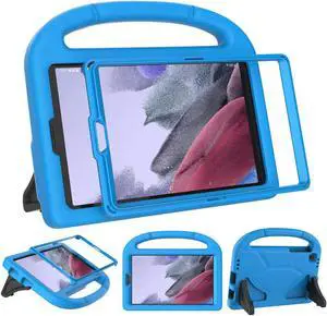 SUPLIK Kids Case for  Galaxy Tab A9 8.7 2023 / Tab A7 Lite 2021 8.7-inch Tablet Built-in with Screen Protector Durable Shockproof Lightweight Handle Stand Protective Cover Blue