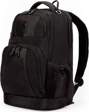 SwissGear 5698 Laptop Backpack, Black, 17-Inch