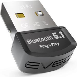 USB Bluetooth Adapter for PC 5.1 - Bluetooth Dongle 5.1 USB Bluetooth Dongle for PC - Windows 11/10 Plug and Play. for Computer Desktop Laptop Mouse Keyboard Printers Headsets Speakers.