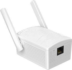 BrosTrend Dual Band 1200Mbps WiFi Bridge, Convert Your Wired Device to Wireless Network, Works with Any Ethernet-Enabled Devices, WiFi to Ethernet Adapter with Standard RJ45 LAN Port, Easy Setup