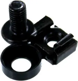 NavePoint M6 Cage Nuts and Screws for Rack Mount Server Shelves Cabinets Set of 25