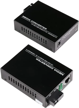 A Pair 2 Pack SC Single Mode Gigabit Ethernet Media Converter 10/100/1000Mbps Bi-Directional Single SC Fiber Ethernet Transceiver up to 20km RJ-45 Port 10/1000Base-TX to 1000Base-FX 1310-nm A Pair 2 Pack SC Single Mode Gigabit Ethernet Media Converter 10/100/1000Mbps Bi-Directional Single SC Fiber Ethernet Transceiver up to 20km RJ-45 Port 10/1000Base-TX to 1000Base-FX 1310-nm