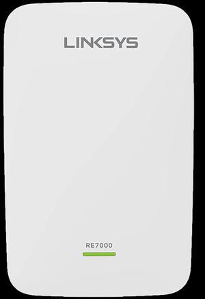 Linksys WiFi Extender, WiFi 5 Range Booster, Dual-Band Booster, 2,500 Sq. ft Coverage, Speeds up to (AC1900) 1.9Gbps - RE7000