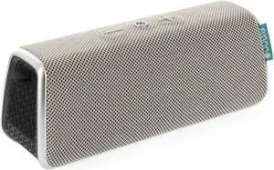 FUGOO Style - Portable Bluetooth Surround Sound Speaker Longest Battery Life with Built-in Speakerphone(Silver)