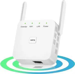 2023 Newest WiFi Extender, WiFi Booster, WiFi RepeaterCovers Up to 8640 Sq.ft and 45 Devices, Internet Booster - with Ethernet Port, Quick Setup, Home Wireless Signal Booster