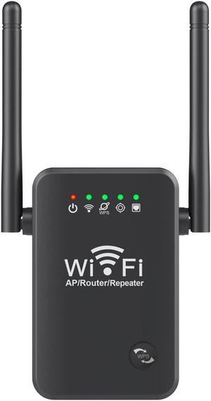 WiFi Extender WiFi Extenders Signal Booster for Home, Single Band WiFi Range Extender, Internet Booster, Supports Access Point, Wall Plug Design