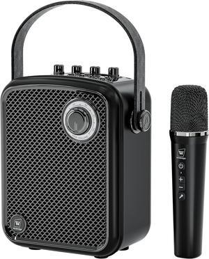 W WINBRIDGE Wireless Voice Amplifier with Microphone, Portable PA Speaker System, 70W Bluetooth 5.3 Karaoke Machine for Teachers, Public Speaking, Events, Singing, Supports Guitar, Headphone - S100