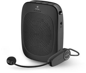 W WINBRIDGE Wireless Voice Amplifier with Headset Microphone,Personal Wireless Bluetooth Amplifier with Mic,Teachers Microphone Wireless,Mini Megaphone Speaker,Portable PA System for Classroom C002