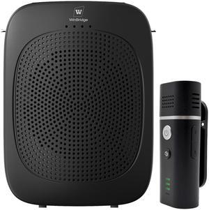 W WINBRIDGE Bluetooth Voice Amplifier with Wireless Lavalier Lapel Microphone for Teachers, Portable Speaker Clip-On Microphone, Mini Megaphone PA System for Classroom/Yoga/Conference,C006