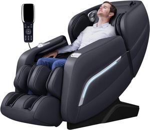 MassaMAX A306 Full Body Massage Chair, with Heat ,Airbags massage, foot RollerMassage,Black