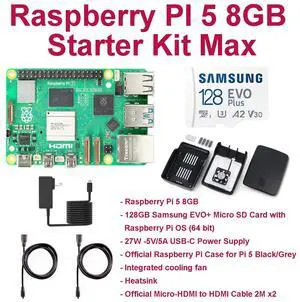 Raspberry PI 5 8GB Starter Kit Max