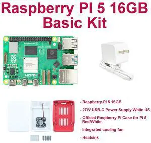 Raspberry Pi 5 16GB Basic Kit Raspberry Pi 5 16GB Basic Kit