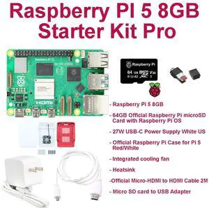 Raspberry Pi 5 8GB Start Kit Pro