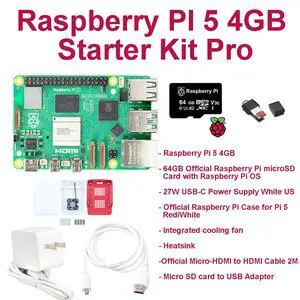 Raspberry Pi 5 4GB Start Kit Pro