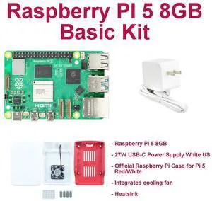 Raspberry Pi 5 8GB Basic Kit Raspberry Pi 5 8GB Basic Kit