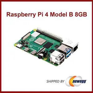Raspberry Pi 4 Model B 8GB (SHIPPED by newegg)