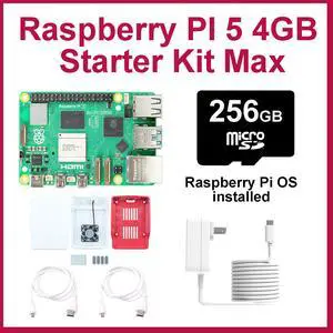 Raspberry Pi 5 4GB Starter Kit Max Raspberry Pi 5 4GB Starter Kit Max