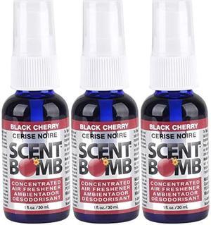 Super Strong 100% Concentrated Air Freshener - 3 Pack (Black Cherry)