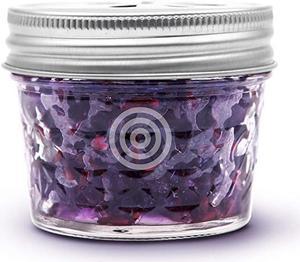 Lavender Aromatherapy Car Air Freshener(Gel Type). Natural Air Freshener for Car, Bedroom, Bathroom & Office. Chemical Free & Non Toxic. Ball Mason 4 Ounce (113g) jar.