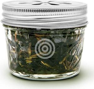 Rosemary & Mint Aromatherapy Car Air Freshener(Gel Type). Handcrafted Natural Air Freshener for Car and Small room. Chemical Free & Non Toxic. Ball Mason 4 ounce (113g) jar.