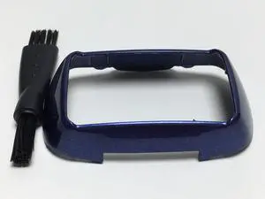 New Blue Shaver Head Holder Foil Frame Prewave Compatible With Panasonic Arc5 ES-ELV9 ES-LV94 ES-LV96 ES-LV96-S ES-CLV96 ES-LV95 ES-LV95-S ES-LV9A-S ES-LV9B-S Generic Wet/Dry Razor heads Cover parts