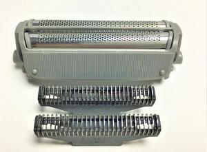 Shaver Razor Head 2X Inner Blade Cutter + 1X Outer Foil Screen ES9859K405 ES9852C405 Prewave compatible with Panasonic ES-RW30 ES4036 ES4035 ES4033 ES4826 ES4823 ES4105 ES4001 ES4025 ES4820 NEW