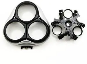 Prewave Shaver Razor Holder Cover + Frame Plate Men Beard For HQ7800 HQ7810 HQ7810XL HQ8141 HQ8142 HQ8155 HQ8140XL HQ8150XL 8160XL Silver