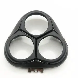 Prewave Black Shaver Head Holder Cover Replacement For Series 4000 S4301 S4302 S4303 s3206 S3133 S3133/51 S3134 S3231 S3231/52 S3232 S3233 (Side Gold)