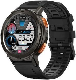 2023 KOSPET TANK T2 Military Smartwatch Men Women Electronic Digital Watch AI Voice Assistant Make Call AMOLED AOD 70 Sport Modes Bluetooth IP69K Waterproof SOS
