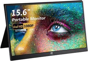 Z-EDGE Ultra1 15.6" 1080P Full HD IPS Portable Monitor, 8ms 60Hz, 178° View Angle, LED Backlight, HDR, with TypeC HDMI Port, Built-in Speakers, Secondary Display for Mac/Phone/Laptop/Nintendo/Xbox/PS