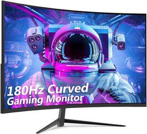 Z-EDGE UG24 24" 1080P Full HD 180Hz 1ms Curved Gaming Monitor, FreeSync, HDR10 compatible, HDMI 2.0, DisplayPort 1.2, Eye Care with Ultra Low-Blue Light, VESA Mountable, Ultra Thin Frame