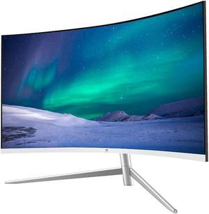 Z-EDGE Ultra-thin frame 27 inch 1080P 75Hz Curved Gaming Monitor, HDMI + D-Sub, Built-in Speakers