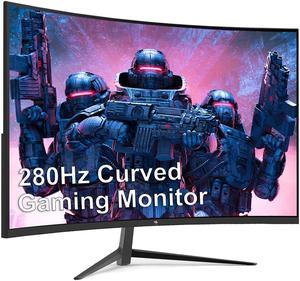 Z-EDGE UG27P 27" 1080P Curved Gaming Monitor, 280Hz, 1ms, 350cd/m², HDR10, FreeSync, 2 x HDMI 2.0, 2 x DisplayPort 1.2, Built-in Speakers, with RGB Breathing Light