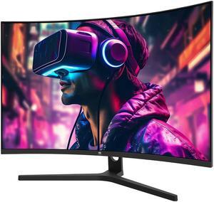 Z-EDGE 27" 1080P 165Hz 1ms Curved Gaming Monitor, Supports FreeSync, HDMI x 2, DP x 1, Supports Wall Mount